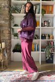 Big Softie Cap Sleeve Knit Top Fig